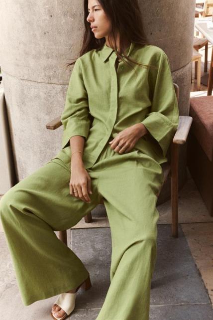 Trendi boja ljeta zelena Zara