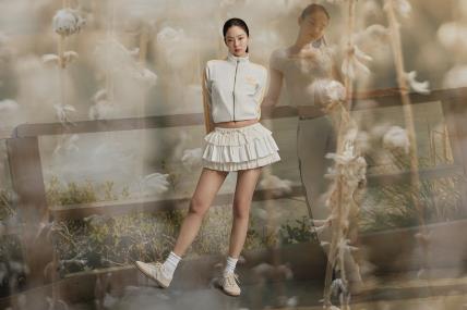 Jennie Kim u kampanji adidas x Clot