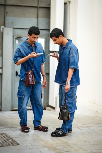 Milano muški tjedan mode SS25 street style