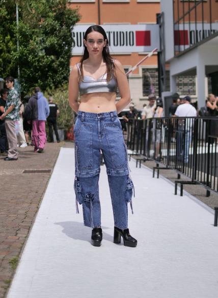 Milano muški tjedan mode SS25 street style