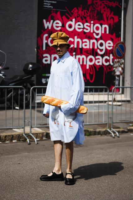 Milano muški tjedan mode SS25 street style