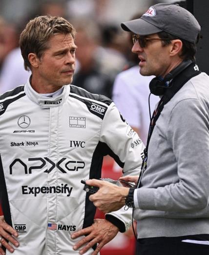 Brad Pitt Formula 1 film 2025