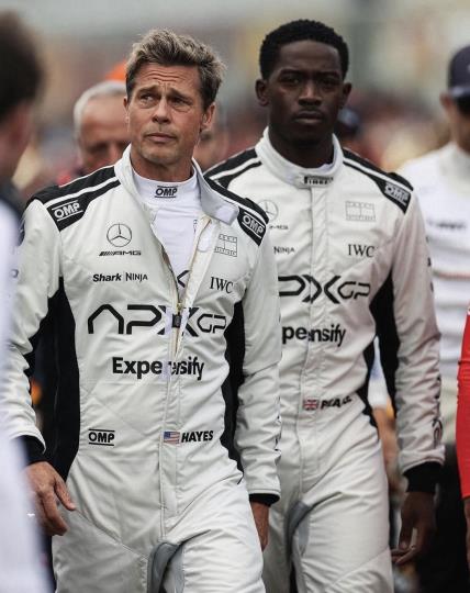 Brad Pitt Formula 1 film 2025