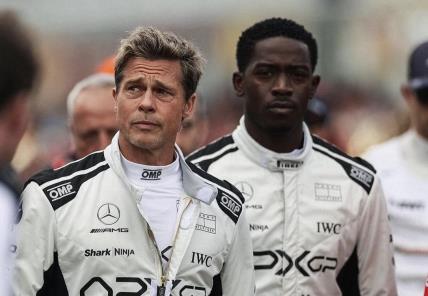 Brad Pitt Formula 1 film 2025