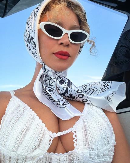 Beyonce u bijeloj haljini