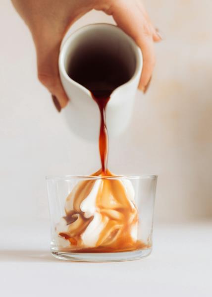 Affogato kava sa sladoledom