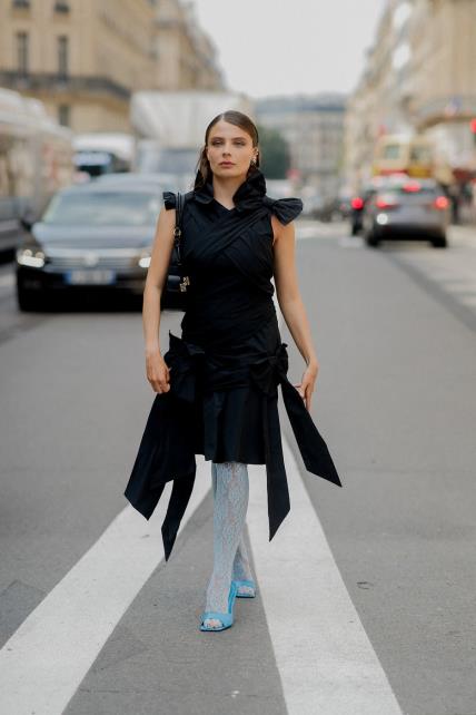 Pariz street style 2024 haljine