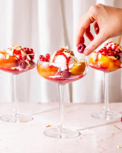 Peach Melba