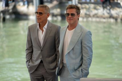 Brad Pitt i George Clooney, Filmski festival Venecija 2024