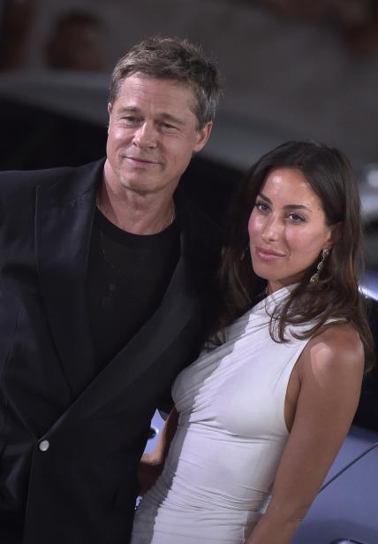 Brad Pitt i Ines de Ramon, Filmski festival Venecija 2024