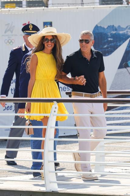 Amal i George Clooney, Filmski festival Venecija 2024