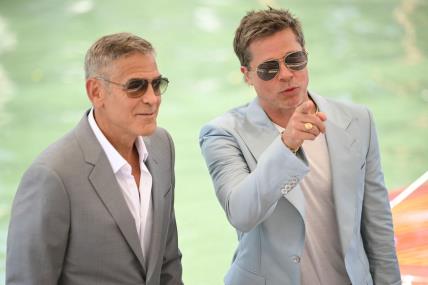 Brad Pitt i George Clooney