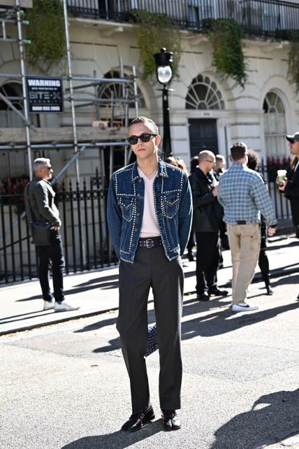 Street style Tjedan mode London SS25