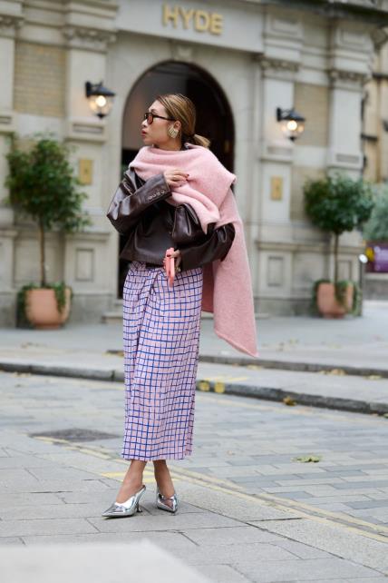 Street style Tjedan mode London SS25