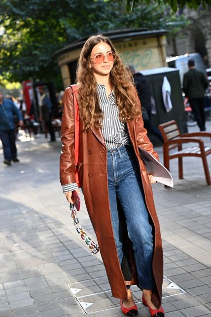 Street style Tjedan mode London SS25