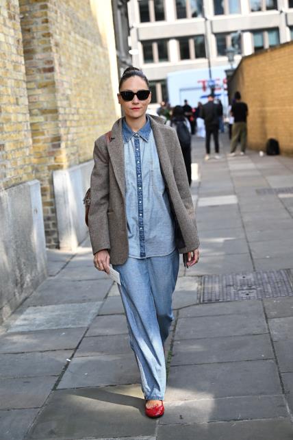 Street style Tjedan mode London SS25