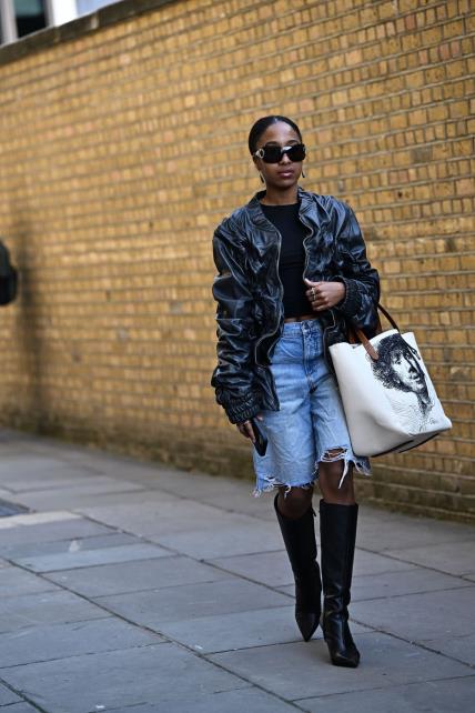 Street style Tjedan mode London SS25