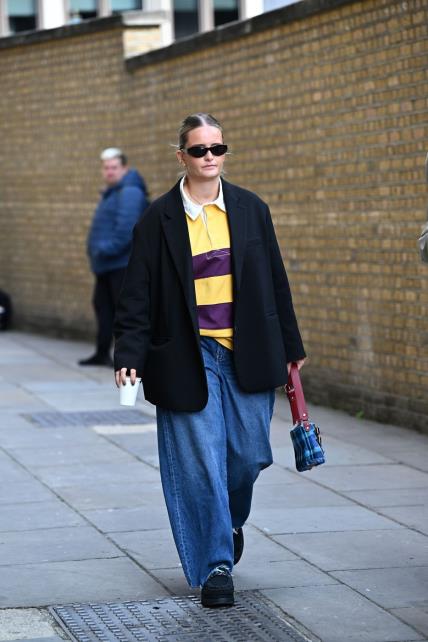 Street style Tjedan mode London SS25