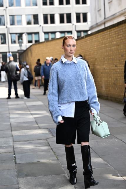 Street style Tjedan mode London SS25