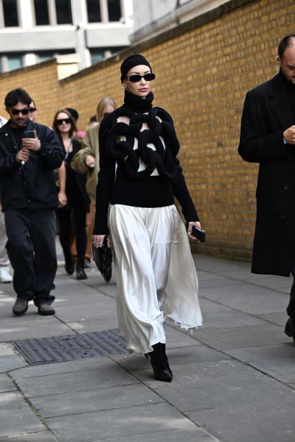 Street style Tjedan mode London SS25