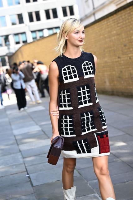 Street style Tjedan mode London SS25