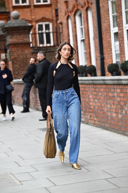 Street style Tjedan mode London SS25