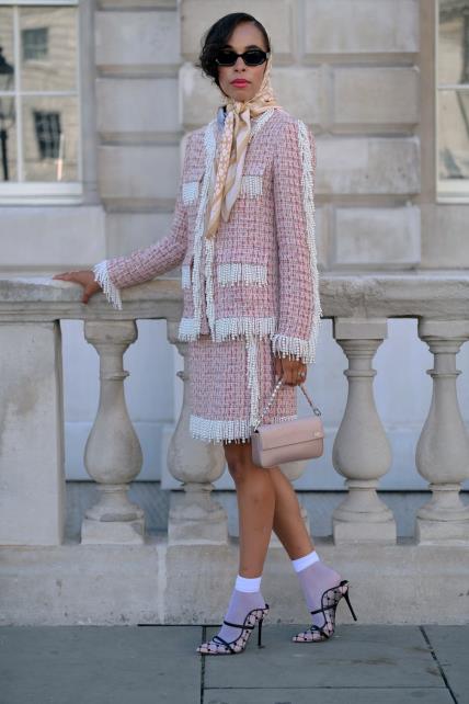 Street style Tjedan mode London SS25