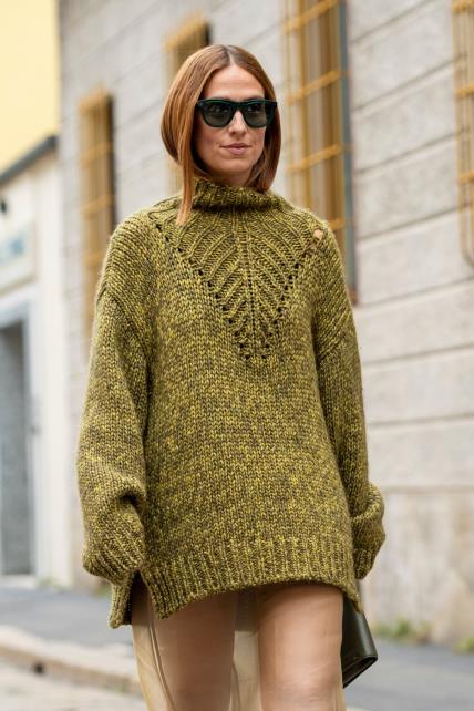 Street style Tjedan mode Milano jesen 2024