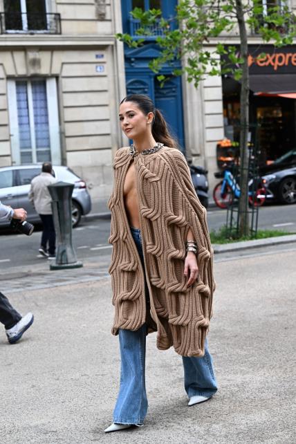 Street style Tjedan mode Pariz jesen 2024