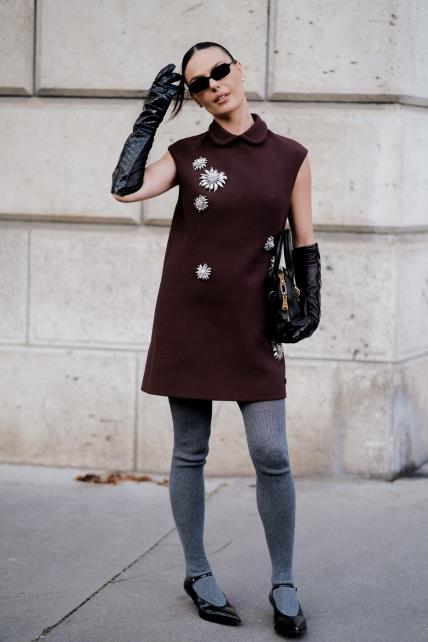Street style kako nositi smeđu boju