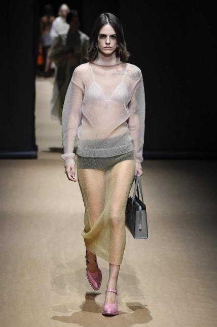 Transparentna moda Prada SS23