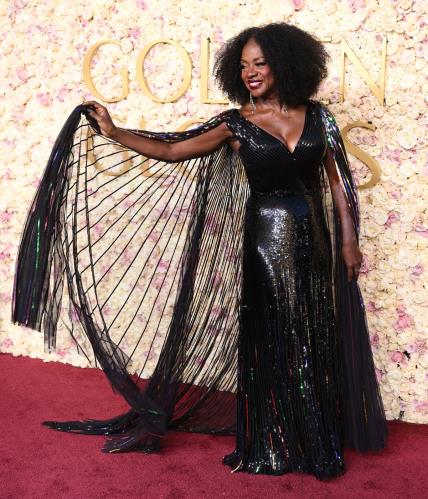 Viola Davis Golden Globes 2025