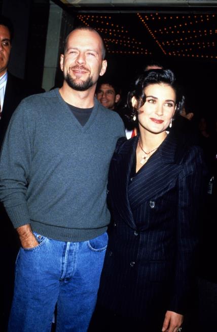 Demi Moore i Bruce Willis