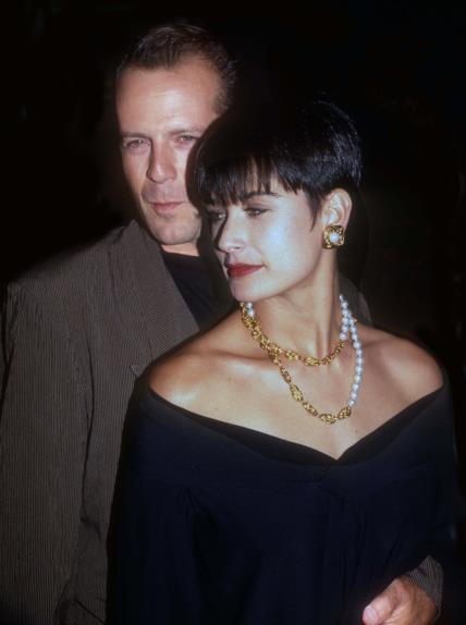 Demi Moore i Bruce Willis