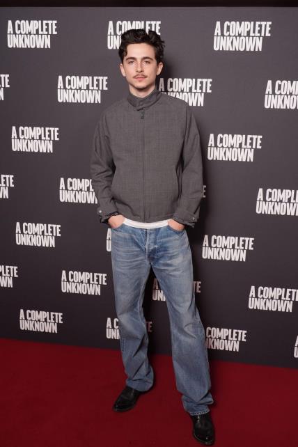 Timothee Chalamet London premijera film A Complete Unknown