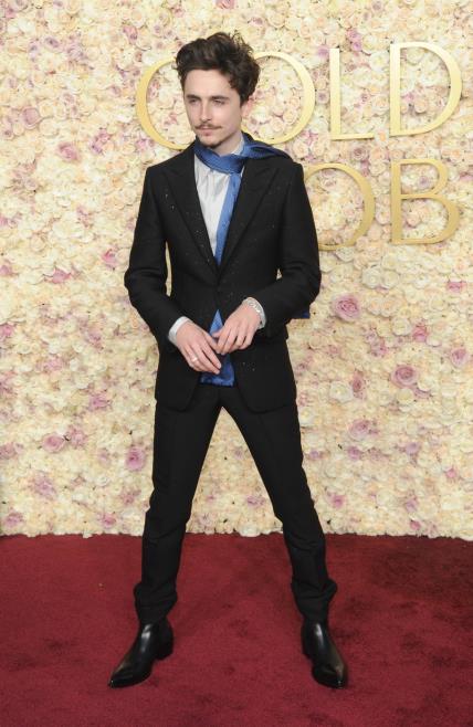 Timothee Chalamet, Golden Globes 2025