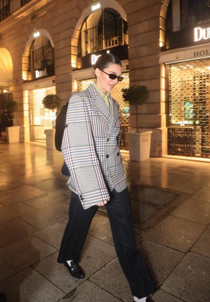 Kendall Jenner Bottega Veneta blejzer