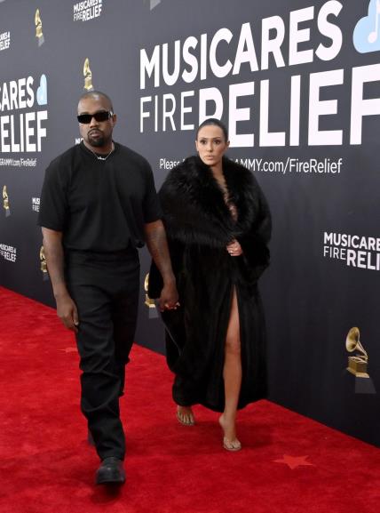 Grammy 2025 Kanye West i Bianca Censori