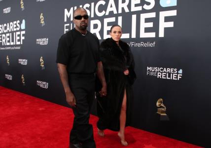 Grammy 2025 Kanye West i Bianca Censori