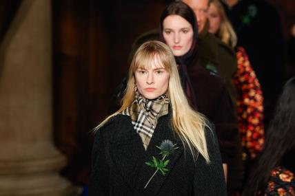 Burberry AW25 Tjedan mode London