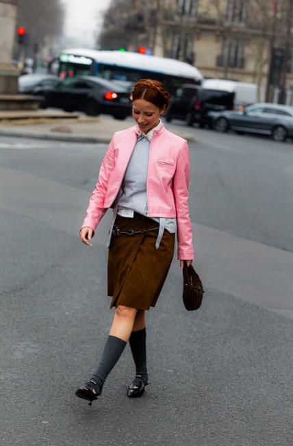 Miu Miu FW25 street style