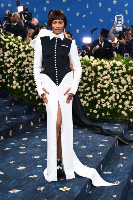Met Gala 2025 Zoe Saldana