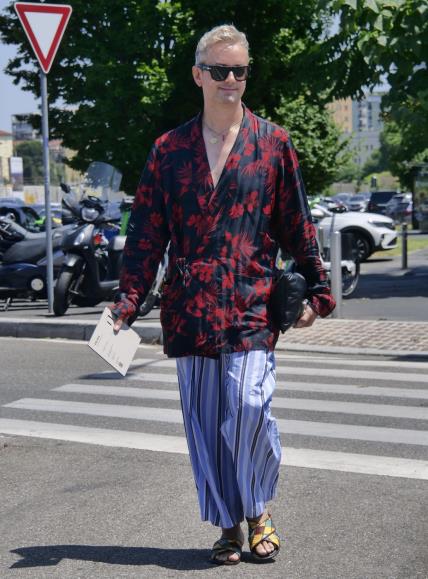 Milano Tjedan muške mode SS26 street style