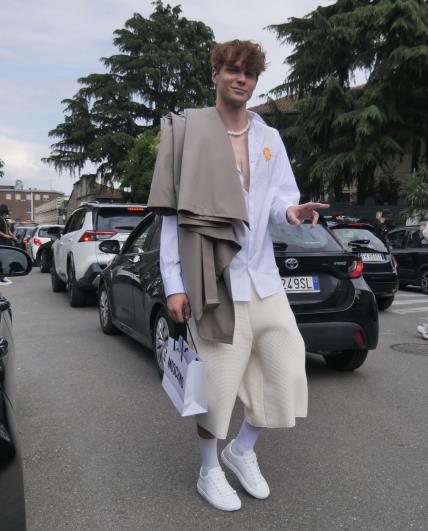 Milano Tjedan muške mode SS26 street style