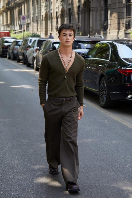Milano Tjedan muške mode SS26 street style