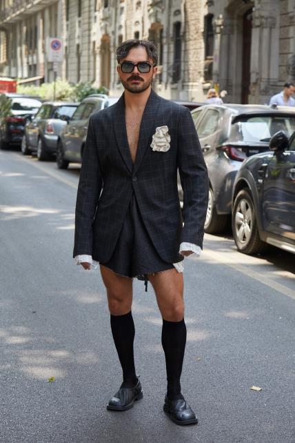 Milano Tjedan muške mode SS26 street style
