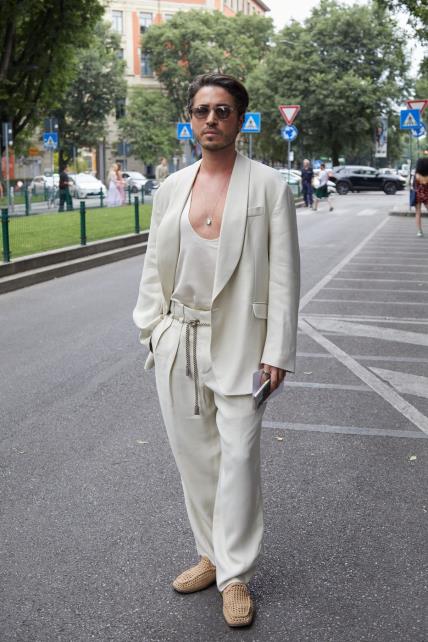 Milano Tjedan muške mode SS26 street style