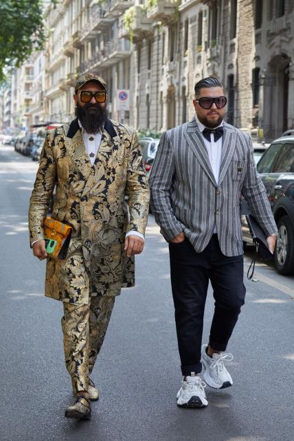 Milano Tjedan muške mode SS26 street style