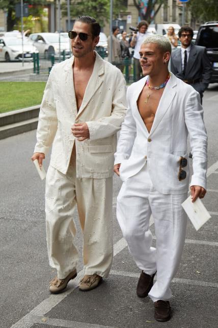 Milano Tjedan muške mode SS26 street style