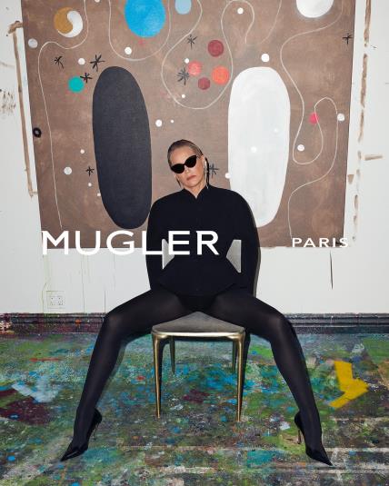 Sharon Stone za Mugler